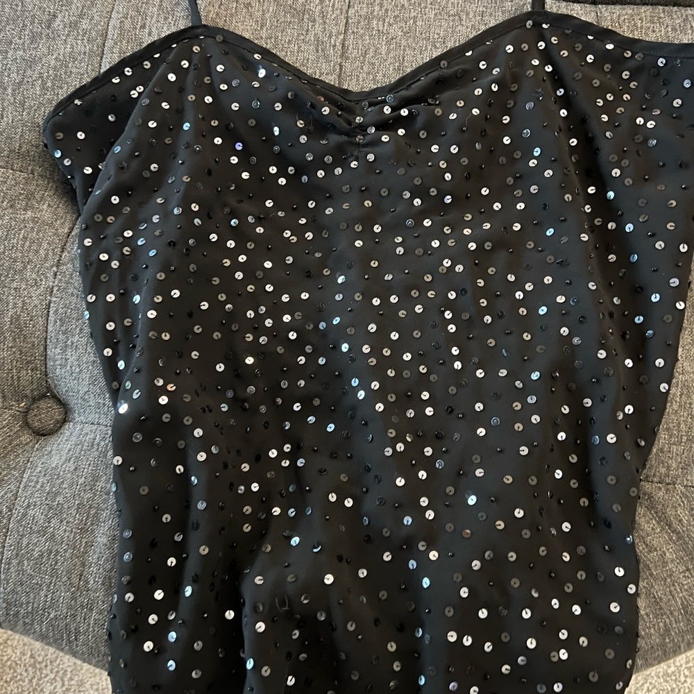 Thalia Sodi Black Embellished Camisole - Picture 4 of 7